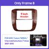 9inch FOR GMC Yukon/SIRRIA/ChevroletSuburban/Tahoe 2007-2012 Car stereo radio Android frame panel Center fascia cable harness