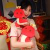 Snake Plush Toys Gold Coin Cartoon Animals Fill Doll Mascot Childrens Day Gift