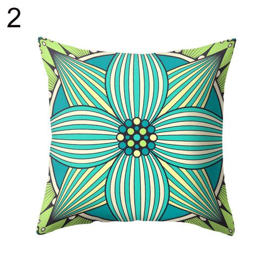 OFloral Federa Per Cuscino 45x45 Cm - Stile Vintage Floreale Con Bouquet Vittoriano - Cotone E Lino