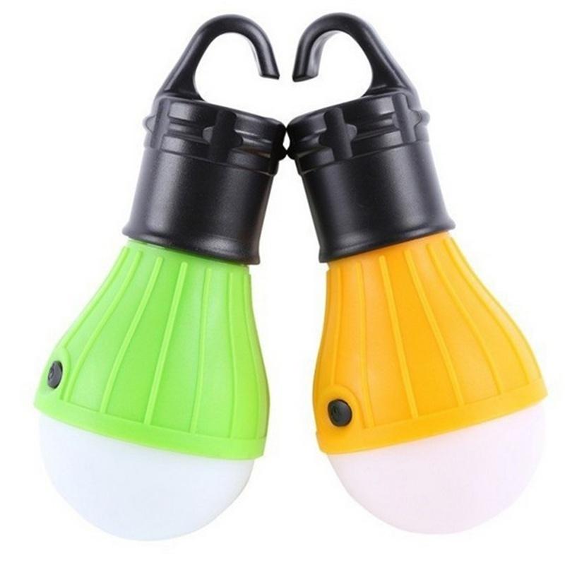 Fashion  Outdoor Hanging 3LED Camping Tent Light Bulb Fishing  Lamp Torch Flashlight