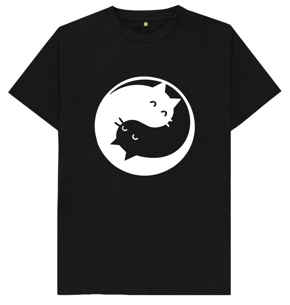 

Ying Yang Cats Cat Lover Gift T Shirt 3XL