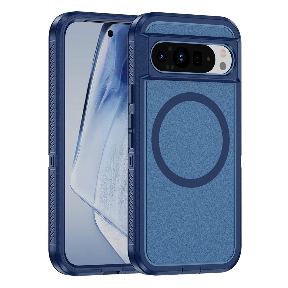Magsafe Hybrid Heavy Duty Armor for Magsafe Case Google Pixel 9 8 Pro 8A Otter Case Box Business Wireless Charging Magnetic Matte Cover