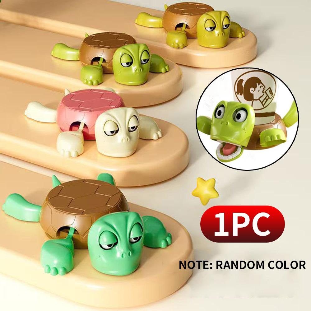Turtle Coasters - Non-Slip Silicone Drink Pads Cute Heat Resistant Table Decor for Home/Office Funny Gift for Pet Lovers