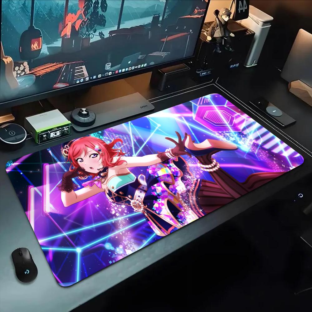 maki nishikino Mouse Pad 500X1000 mm Large Gaming Mousepad Gamer XL Rubber Otaku Keyboard Pad Laptop Desk Mat