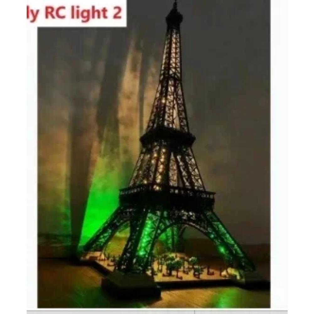 

Комплект светодиодной подсветки для набора строительных блоков Эйфелевой башни 10307, кирпичи, игрушки для детей(НЕ включать модель) RC-версия