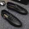 Herrsneakers Herr Läder Vardagsskor Original Mockaskor Bekväma Ballerinaskor Körning Affär Formella Skor tenis masculino