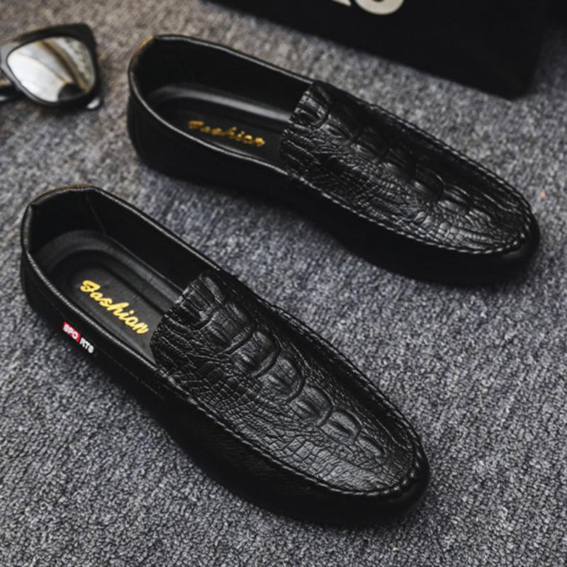 Men's Sneakers Men Leather Casual Shoes Original Suede Shoes Comfortable Flats Driving Business Formal Shoes tenis masculino