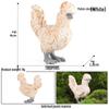 Realistic Farm Animal Models: Big Yellow Duck, Rooster, Turkey, Goose, and Swan
