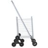 Stair Climbing Cart Foldable Shopping Cart 45L with Stair Climbing Wheels