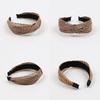 Headbands Weaving Grass Cross Knot Womens Solid Color Hair Accessories