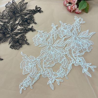 Fresh Leaves Day Single Fish Silk Thread Hollow Veil Wedding Dress Lace, Handmade Diy Accessories R4