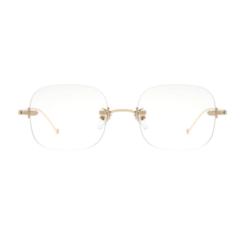 

oart Lena GOLD Квадратные безободковые очки gold