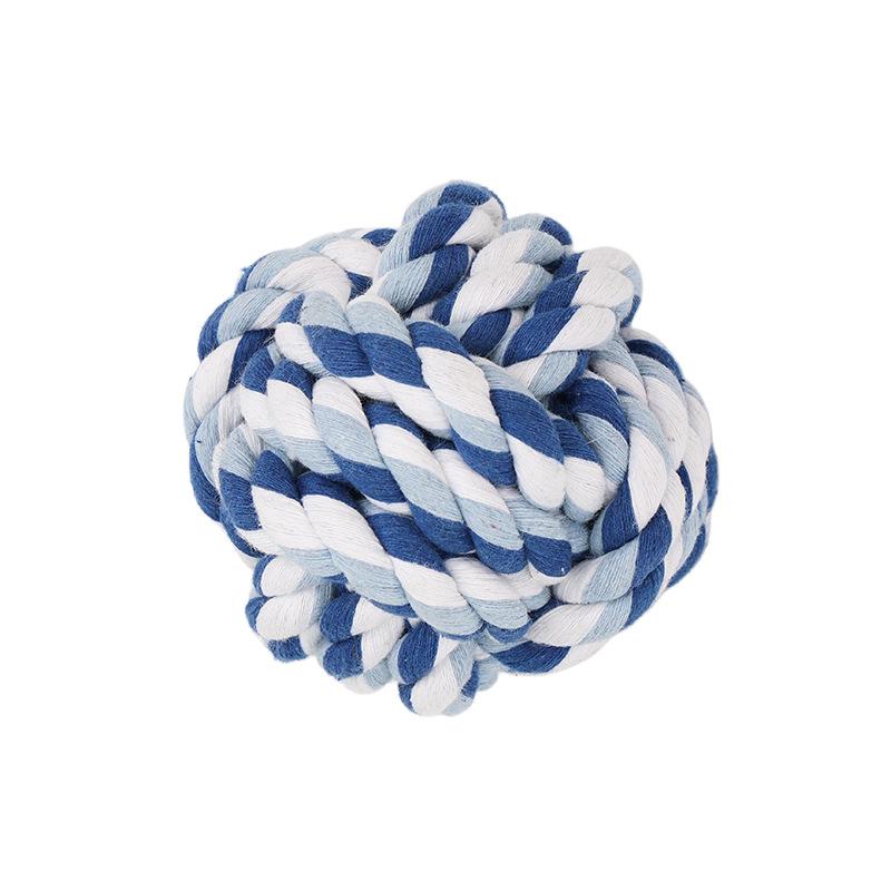 Chew Bite Resistant Interwoven Cotton Pet Dog Rope Toys