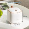Fashion Desktop Trash Can Creative Luxury Dustbin Bin Household Mini Bedside Waste Bin Tea Table Small Garbage Bucket