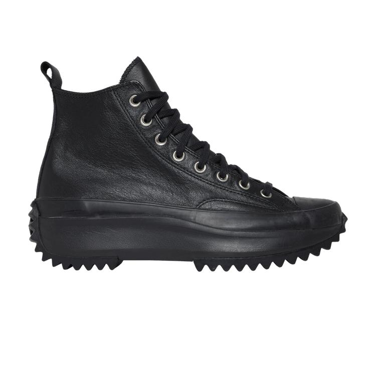 Converse Run Star Hike High Triple Black Unisex Sneakers Almost-Black 170548C