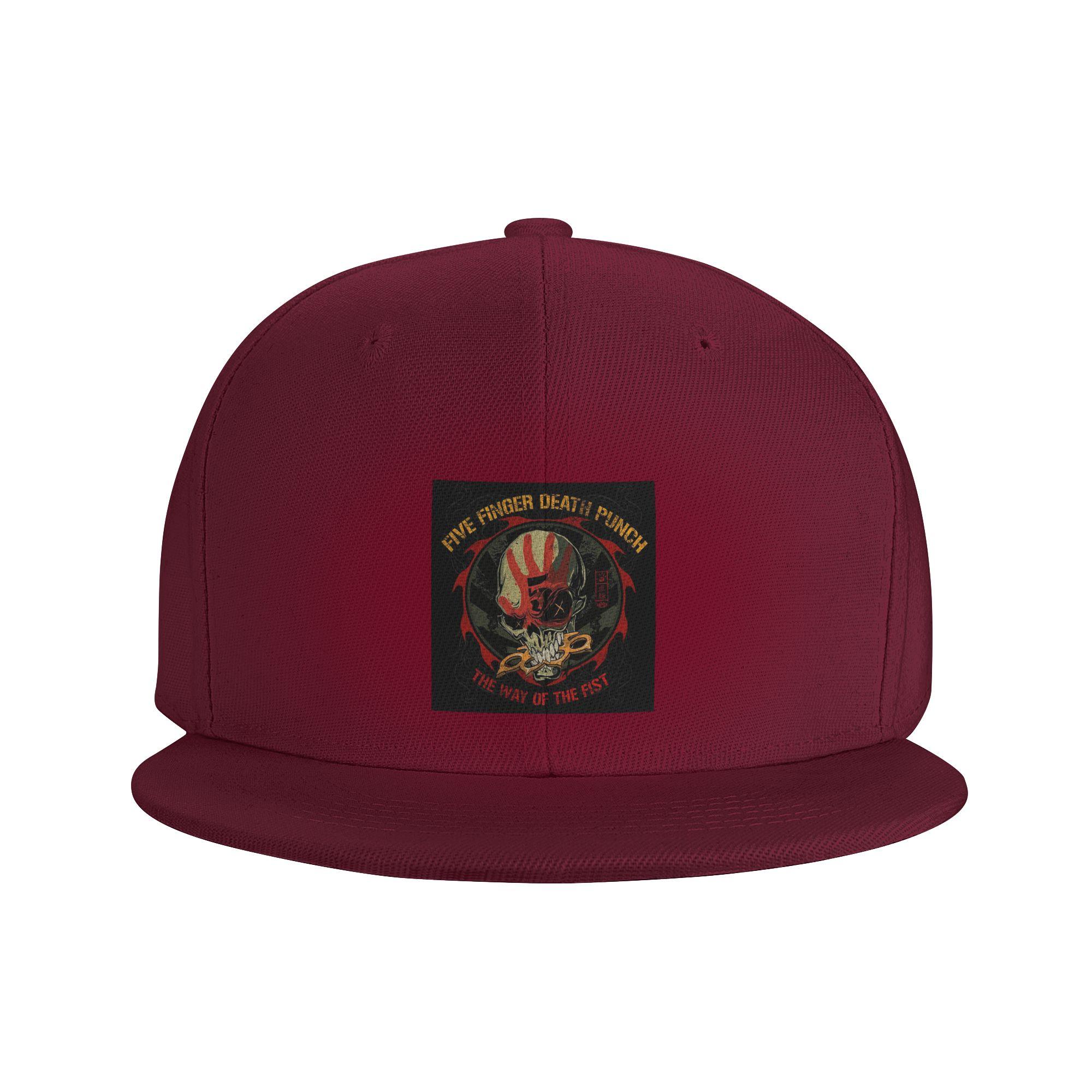 

Five Finger Death Punch Baseball Caps Snapback Fashion Baseball Hats Breathable Casual Casquette Outdoor for Unisex One Size