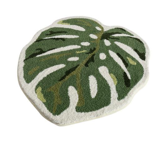 1PC INS Cute Cartoon Shaped Bread Imitation Cashmere Carpet Living Room Bedroom Decoration Thickened Non-Slip Bed Rug