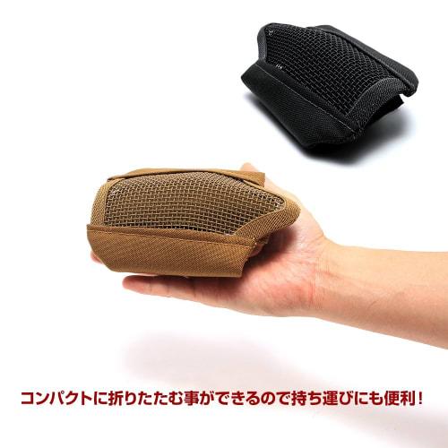 LayLax GARUDA Half Mesh Face Guard, Black, Airsoft Gear, 14426