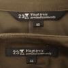 23ku Linen Blend Skirt suit Setup Upper 40/Lower 44 Khaki Women Used