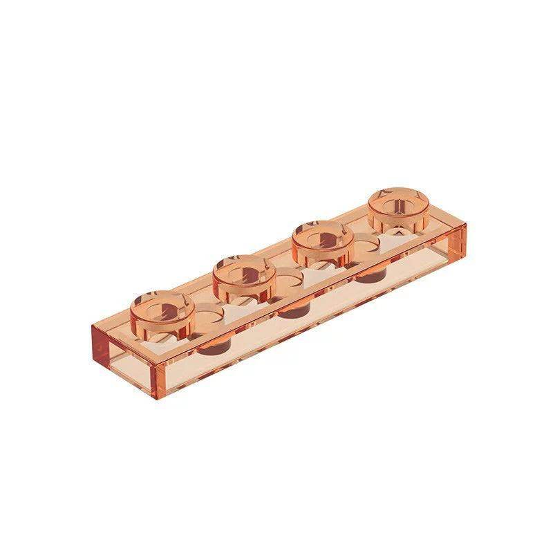 10 Stück Puzzle-Teil 3710 Platte 1x4 Bausteine-Set High-Tech-Platte Lichtplatten-Bausteine Spielzeug Kindergeschenke
