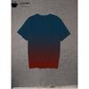 Summer Gradient Print T Shirt Men Fashion Graphic T Shirts 3D Print Men's Clothing Round Neck T-shirts for Men Street Rock Tops