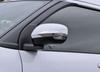 Ixoraqum Side Mirror Trim Door Mirror Molding Mirror Finish Silver Garnish for Daihatsu Tanto Custom New Model 2022 LA650S/LA660S (October onwards)