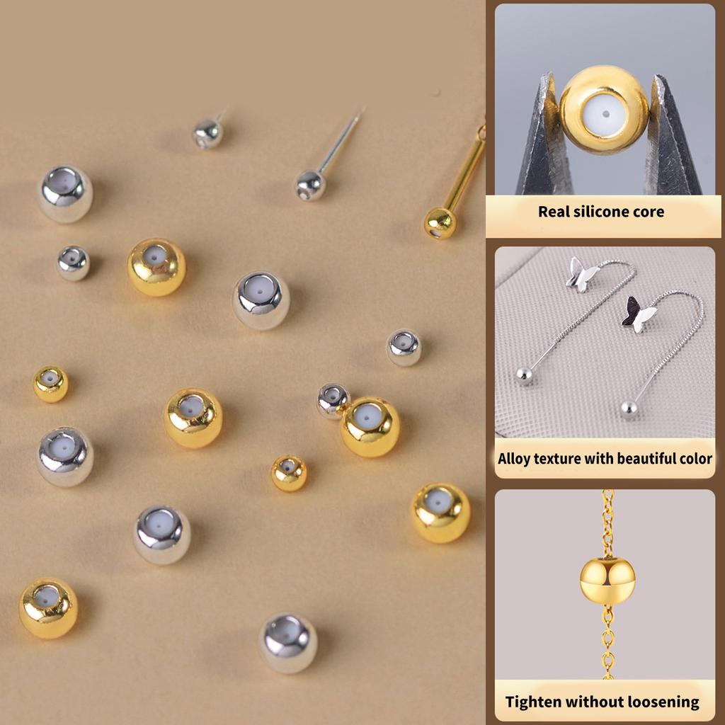 Pack of 20 Earring Backs Locking Replacements Locking Earring Backs Earring Plugs Secure Locking Backing for Studs