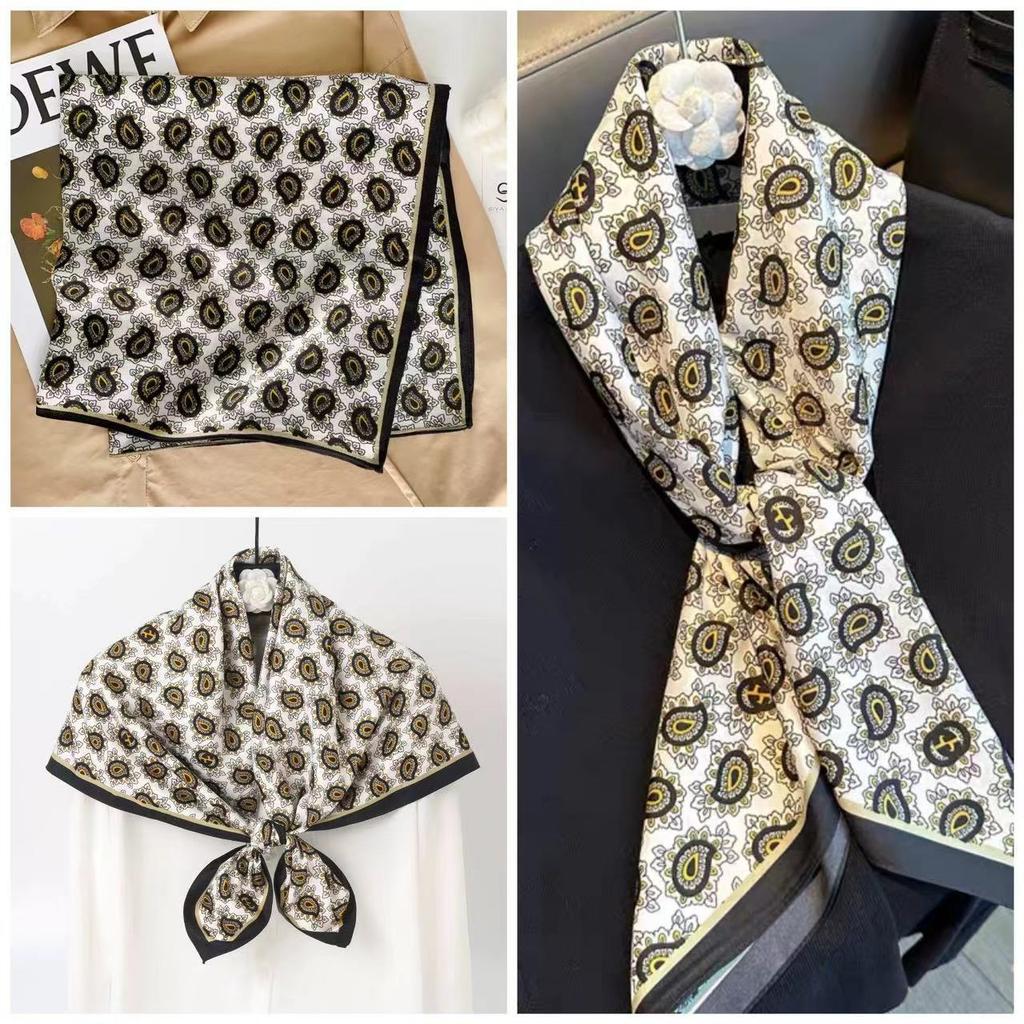 Eleganti Foulard di Seta da Donna Con Centinaia di Camicie, Assistenti di Volo, Decorazione Professionale, Protezione del Collo, Foulard, 70 Foulard Quadrati Piccoli.