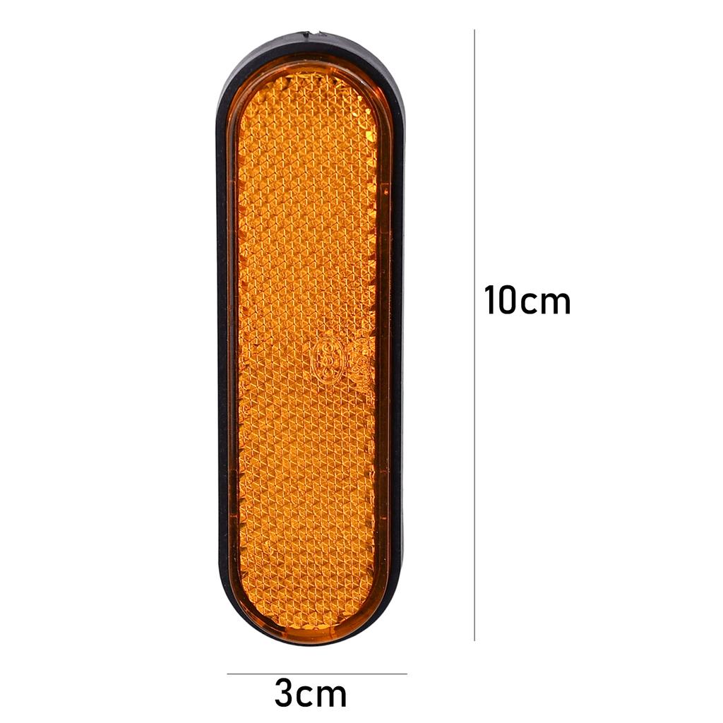Universal Reflective Plate for Motorcycle, Car, Truck, Trailer, Rear Safety Warning Sticker, High Visibility Auto Accessories