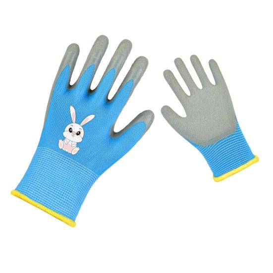 4 Paia Guanti Da Giardinaggio Per Bambini 3-5 Anni - Antiscivolo E Anti Taglio - Colorati