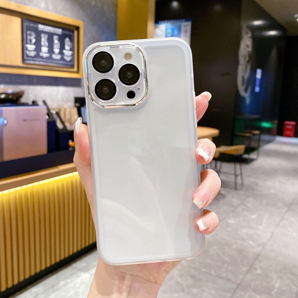 Applicable To Iphone17 Lens Electroplating Mobile Phone Case, Advanced Sense Apple 15/16E Charm Eye Transparent All-inclusive Protective Case