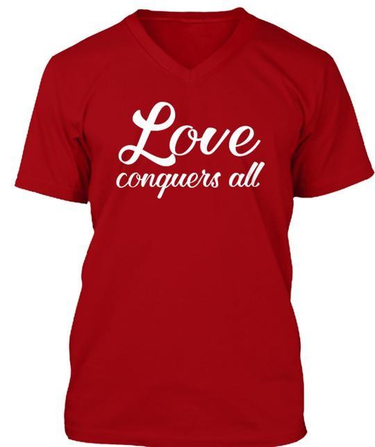 Love Conquers All benefit St. Jude Tee T-Shirt Made in the USA Size S to 5XL Unisex T-Shirt XL