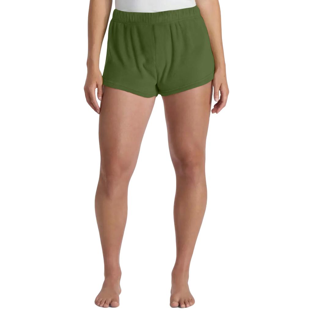 Women's Stretch Shorts Regular Fit Hiking Shorts Casual Sports Shorts Fleece Pants Large Shorts