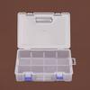Plastic Storage Containers Box with Lid Big Capacity Clear Rectangle Box for Collecting Small Items, Beads, Crafts Accessories