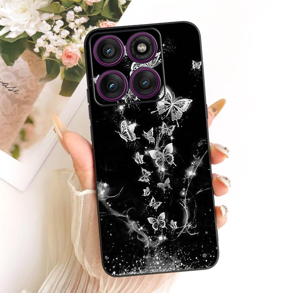 For Motorola Edge 60 Fusion Case Edge60 S Luxury Candy Painted Cover Soft Silicone Case For Motorola Edge 60 Pro Edge60 5G Shell