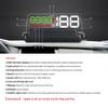 Car HUD Display, GPS Smart Gauge High Definition HUD Car Diagnostic Tool Safe Driving Computer Overspeed Fault Alarm