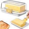 NEW Butter Dish with Lid Butter Dividing Storage Box Container Kitchen Storage Seal Butter Splitting Box Cheese Keeper Box