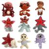 Cartoon Game Characters Plush Toys Cute Demogorgon Stuffed Dolls Kids Baby Gifts Children Boys Day for S Cuddly Fluffy Huggable Kawaii Comfort
