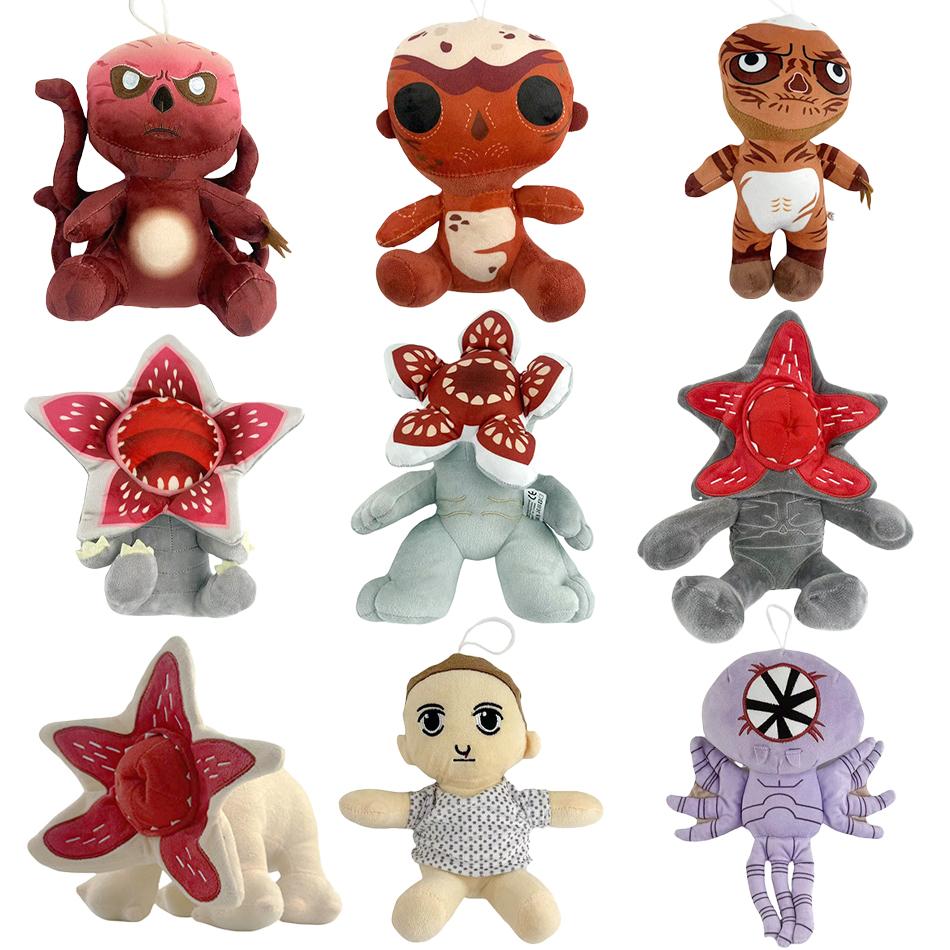 Cartoon Game Characters Plush Toys Cute Demogorgon Stuffed Dolls Kids Baby Gifts Children Boys Day for S Cuddly Fluffy Huggable Kawaii Comfort