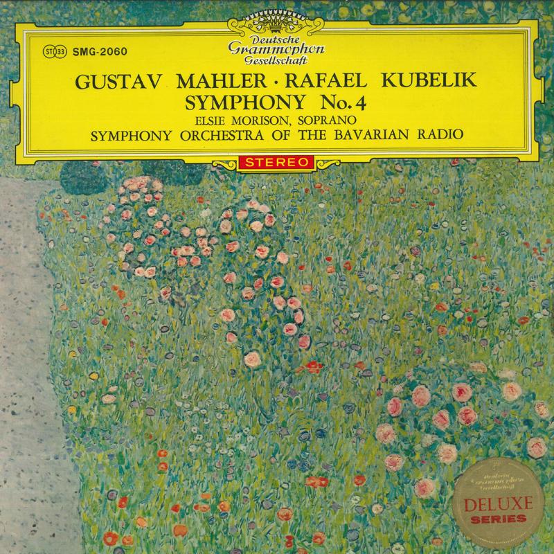 

LP Record RAFAEL KUBELIK ELSIE MORISON SYMP Mahler Symphony No. 4 in G major SMG2060 DEUTSCHE GRAMM Japan Obi Classical Used