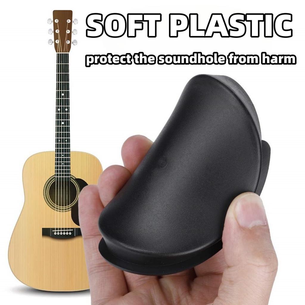 Acoustic-Electric Guitar Sound Hole Cover Classical Noise Reduction/8.5/10/10.2cm Soundhole Cover Buffer Protector Guitar Parts