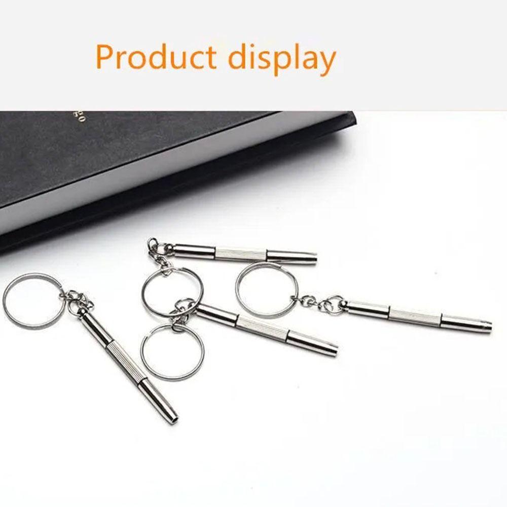 Precision Mini  Tools Small Screwdriver Multi-functional Screwdriver With Keychain Manual Tools