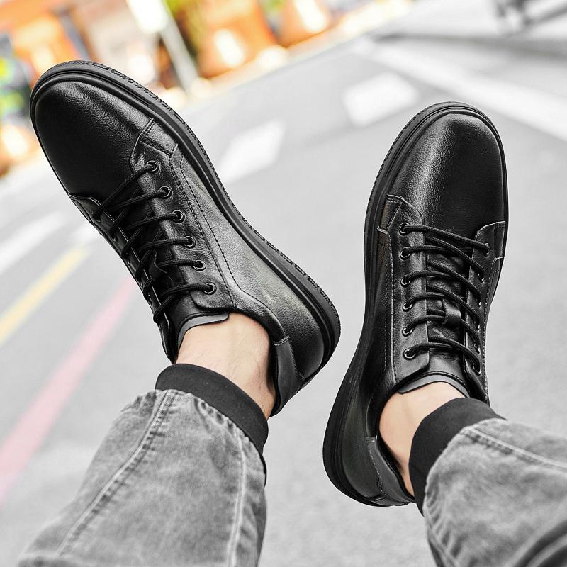 Scarpe casual da uomo Scarpe da uomo leggere Lac-up Scarpe da uomo In vera  pelle Traspirante Sneakers da passeggio per uomo Zapatillas Hombre acquista  in modo economico — spedizione gratuita, recensioni reali