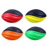 Soft Rugby Ball Kids Foam Spiral Football Toy Easy Grip Decompression Toy Hand-Eye Coordination Training Small Footballs for School Sports Party Game