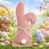 Plush Texture Easter Rabbit Decor Pretty Design Table Decoration Festive Ornament  Dining Table