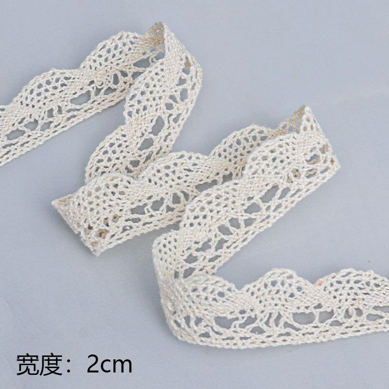 

Многосекционная двухсторонняя неэластичная хлопковая ткань кружево простыни шторы юбка кромка аксессуары своими руками мода декоративные поделки изготовление лент 2cm*10 Yards