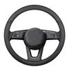 VW Steering Wheel Covers Compatible with Lavida, Sagitar, T-Roc, Polo, Tayron X, Magotan, Tiguan L, Bora, Lamando - Fits New & Old Models.
