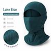 Ice Silk Windproof Cycling Mask: Sun-Protection Helmet Headwear