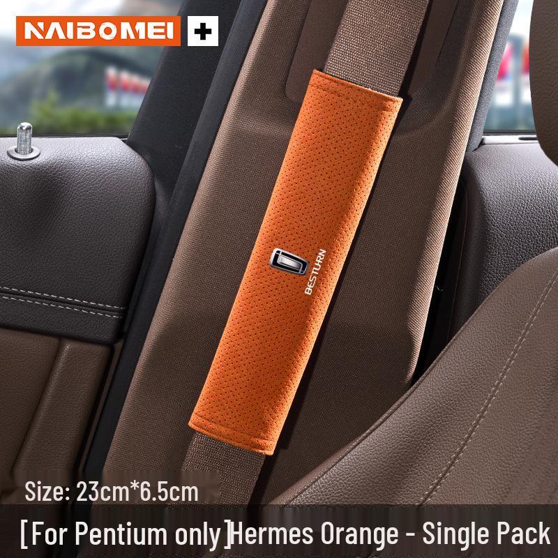 Car Seat Belt Shoulder Protector for Besturn B70S/T99/T55/T77/T33/NAT - Prevents Neck Chafing