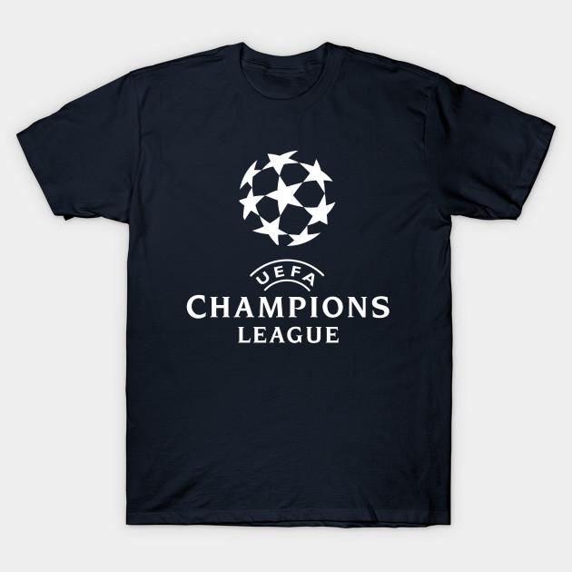 

Men Black Print T-shirt Champions League Logo No-Cut Transfer Paper Print Cotton Tshirt - Men s Summer Cotton Graphic Tee 5XL різнокольоровий